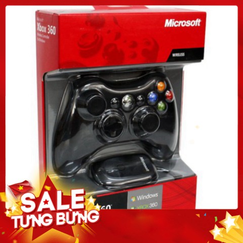 [FREE SHIP] 💥[CHÍNH HÃNG - BẢO HÀNH 1 NĂM  ]💥Tay Cầm Chơi Game Xbox 360 Hỗ trợ tất cả các thiệt bị Android , PC , PS3,