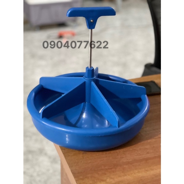 MÁNG TẶP ĂN CÀI SÀN 5 CÁNH CHO HEO CAO CẤP