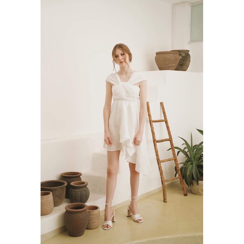 Đầm kiểu chéo vai nữ Emmeline Dress