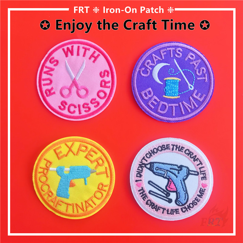 1 Miếng Dán Ủi Quần Áo Hình Đồng Hồ