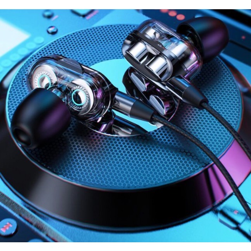 Tai Nghe Gaming/Bass/HiFi/Chơi Game Nhét Tai Có Dây Có Mic Chống Ồn Cho Điện Thoại