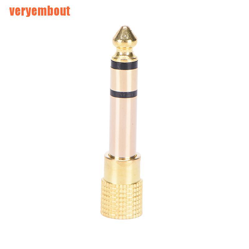 Giắc Cắm Âm Thanh 6.5mm 1 / 4 &quot;Male Sang 3.5mm 1 / 8&quot; Female