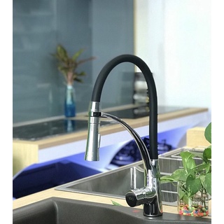 VÒI RỬA CHÉN NÓNG LẠNH INOX 304 CẦN BẺ SILICON,VÒI RỬA CHÉN BÁT NÓNG LẠNH INOX 304