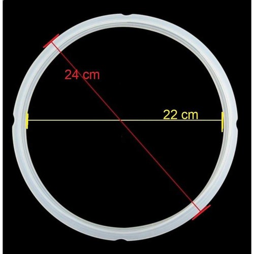 Gioăng cao su nồi áp suất điện Sunhouse 24cm 5 - 6lit