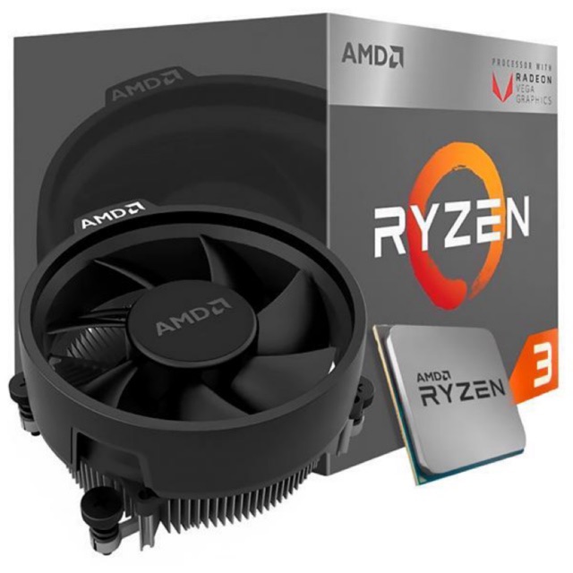 CPU Ryzen 3 2200G chính hãng AMD VN fullbox