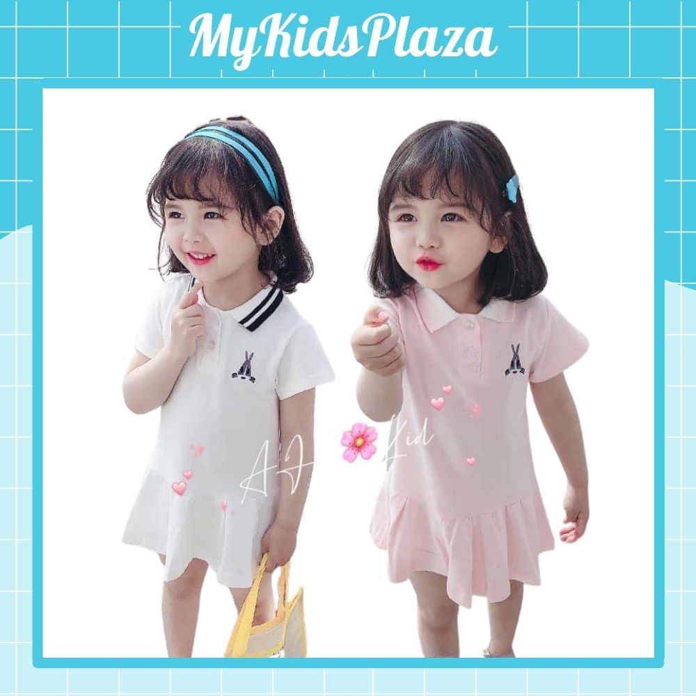 Váy Cho Bé Gái. Đầm Chữ A Cho Bé,Váy 2 Dây Chấm Bi Bé Gái Từ 10 Đến 22kg Mykids Plaza