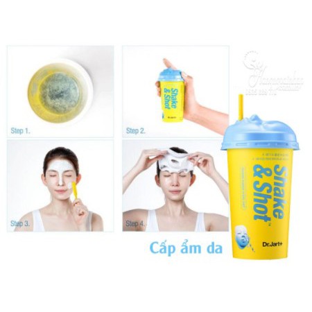 Mặt Nạ Cao Su Dr.Jart+ Shake & Shot 50g Dưỡng Da Hiệu Quả