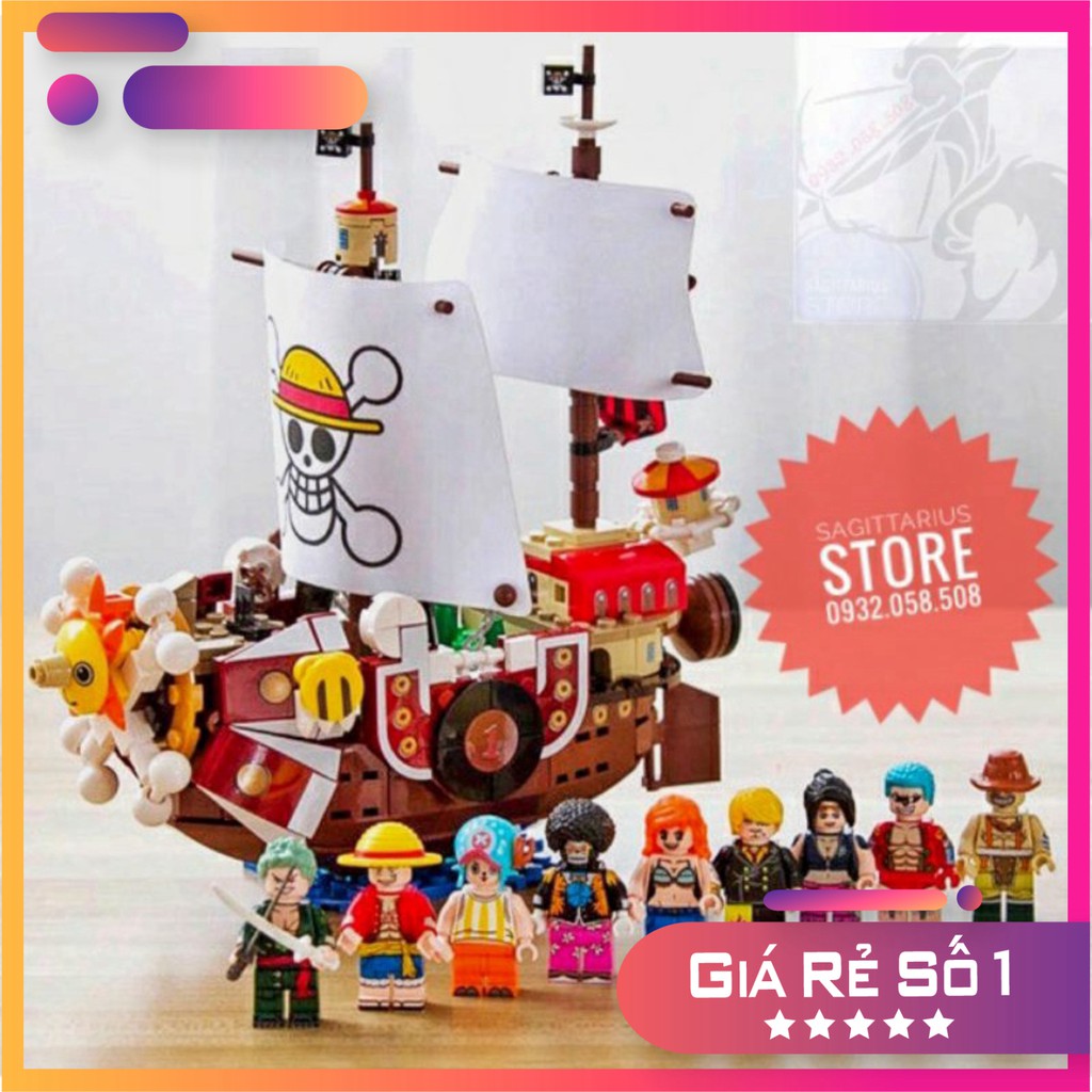Lego 6299 Lắp Ráp Tàu Hải Tặc Thousand Sunny - One Piece