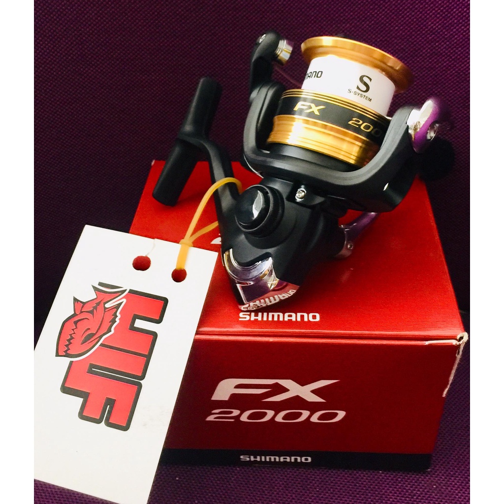 Máy Câu Đứng Shimano FX New 2019 máy fx 2000 chuyên lure tráp, câu ikada, lure suooid, câu cá từ 3kg đổ xuống