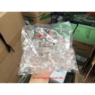 Đầu bấm Hạt mạng UTP Cat5E Commscope PN 6-554720-3