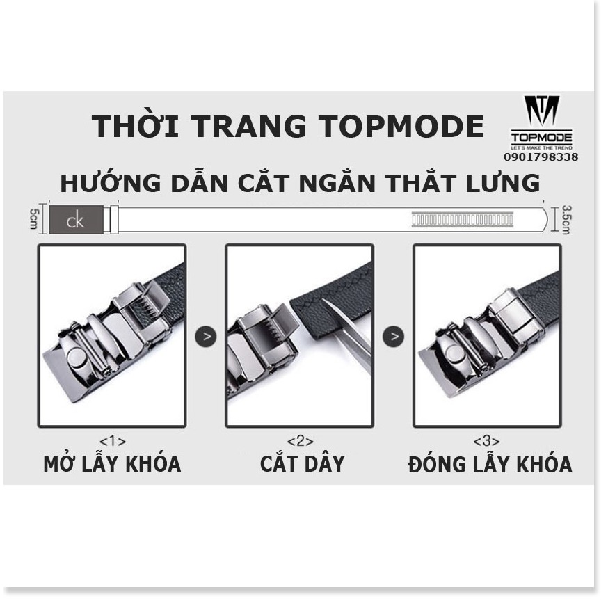 Thắt lưng nam hàng hiệu cao cấp PLB3. - Tặng hộp và túi đựng