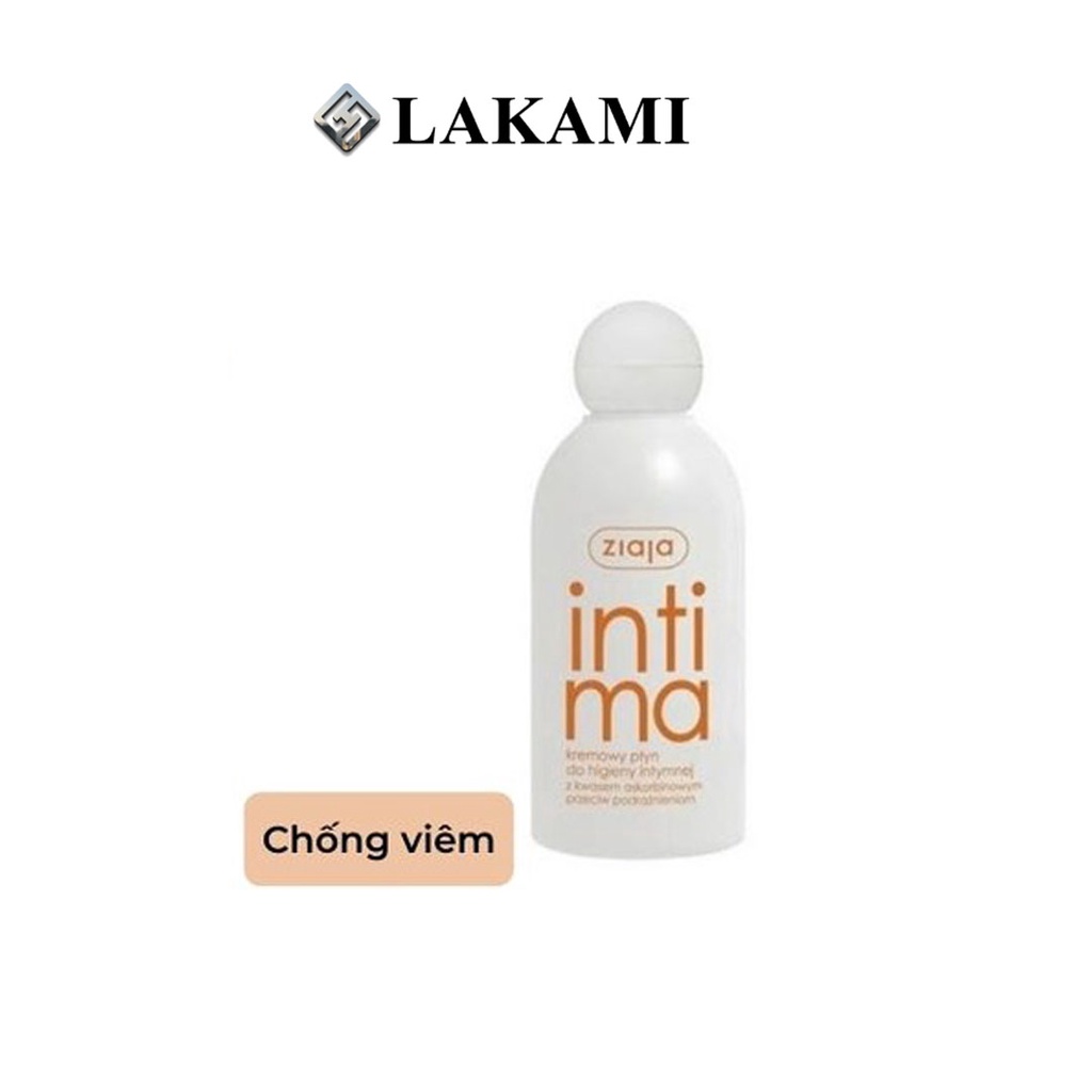 Dung dịch vệ sinh Intima Ziaja 200ml loại bỏ mùi hôi, vi khuẩn cho cả nam và nữ