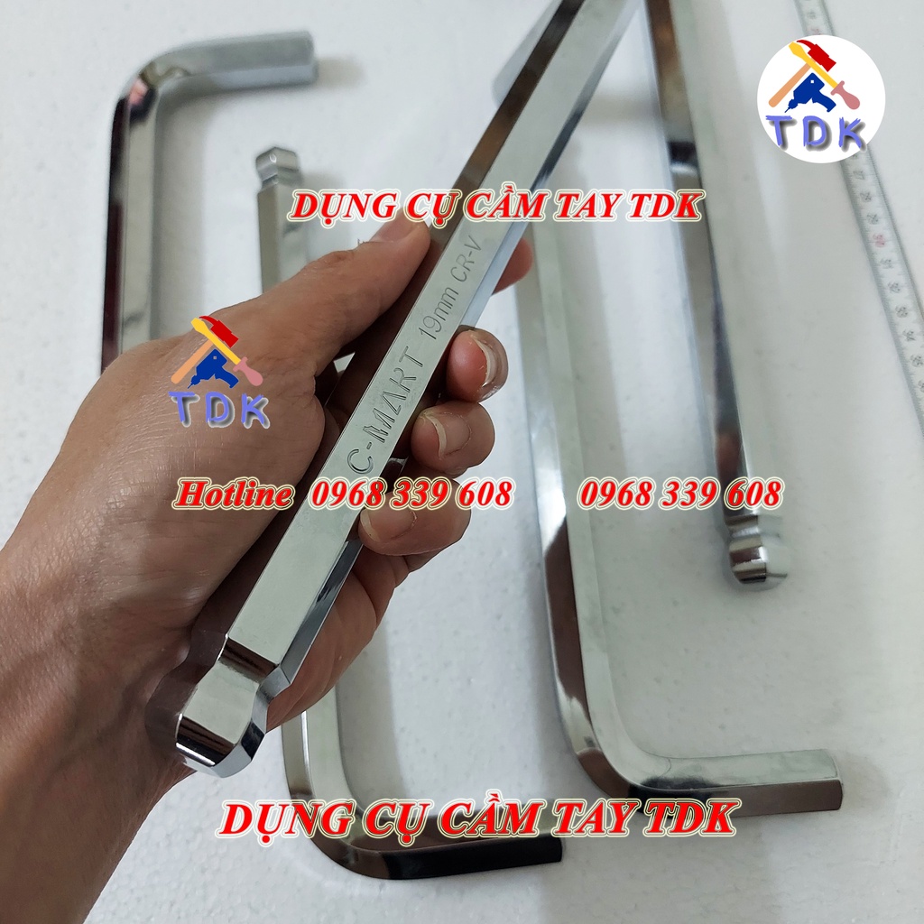 Lục giác bi dài cỡ lớn 12, 14, 17, 19, 22, 24, 27, 30, 32mm F0171 CMART