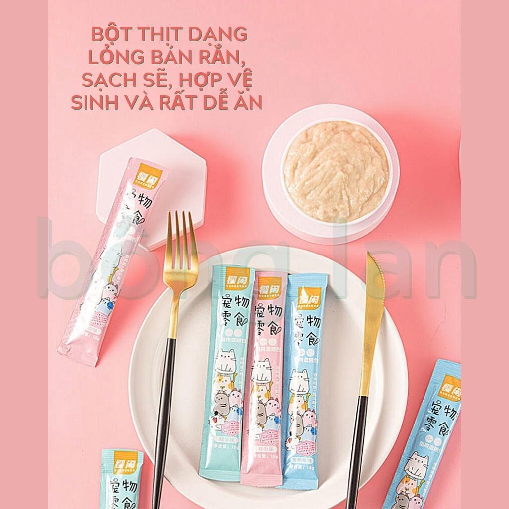 [HOẢ TỐC] Súp thưởng dinh dưỡng Shizuka cho mèo thanh 15g