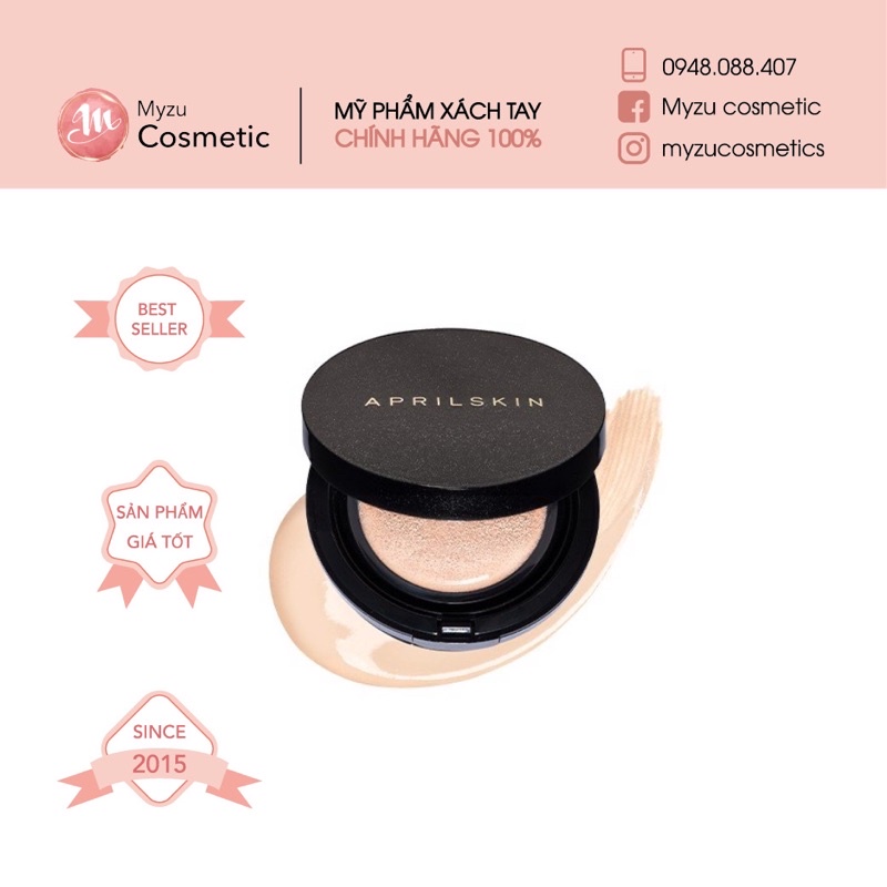 Phấn nước April Skin Magic Snow Cushion SPF 50++