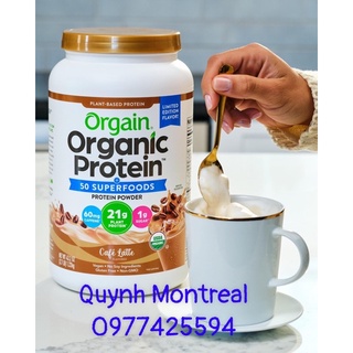 Protein Organic- Orgain USA- Bột đạm hữu cơ Bột pha sữa- Gym Keto thumbnail