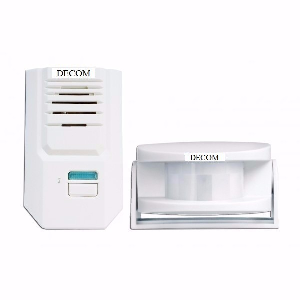 Chuông Báo Khách Cảm Biến Hồng Ngoại Decom DC-287