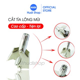 Kéo cắt lông mũi Dụng cụ cắt tỉa lông mũi bằng thép không gỉ Tỉa lông mũi nhỏ gọn tiện lợi Hudishop GD342