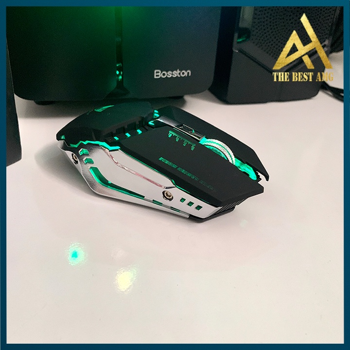 Chuột Không Dây Gaming Leg Rgb T-wolf Q15 Trắng Chuột Máy Tính Chơi Game Wireless Mouse Laptop Pc