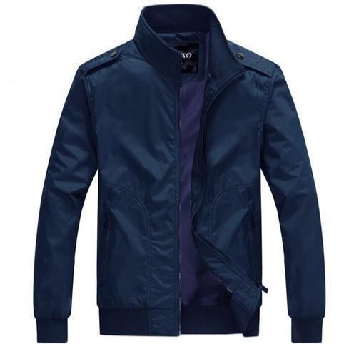 Áo Khoác Dù Nam Cổ Trụ Hàn Gaprofashion AKDCT02 (đen, xanh) cao cấp