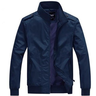 Áo Khoác Dù Nam Cổ Trụ Hàn Gaprofashion AKDCT02 (đen, xanh) cao cấp