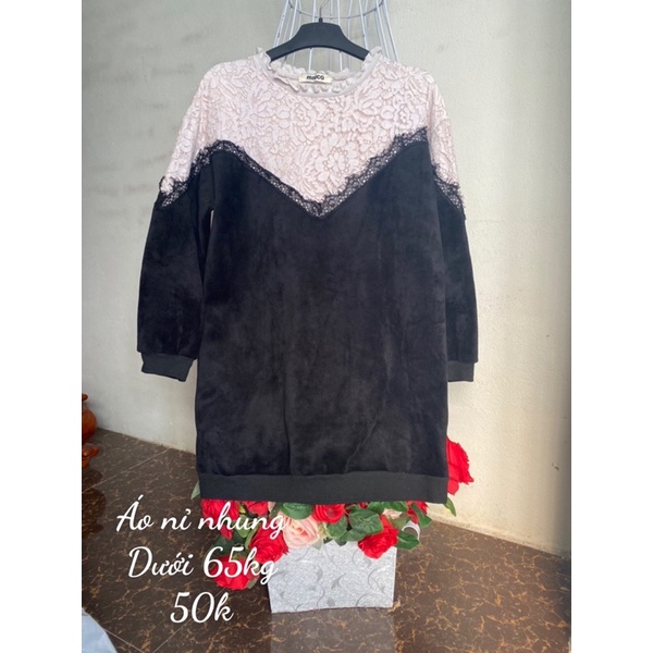 Áo nỉ nhung Sweater- hoodie