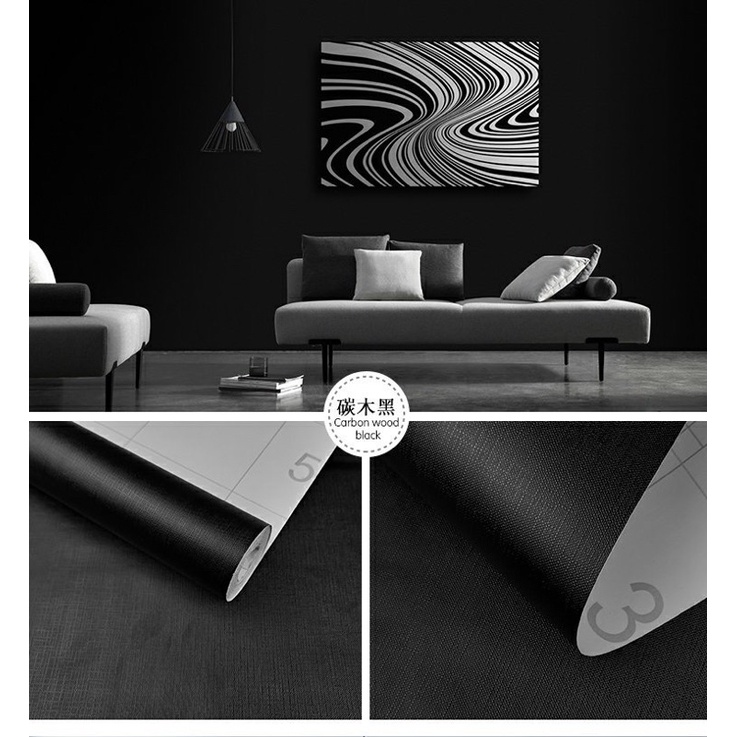 Giấy dán tường trơn pastel_10m decal dán tường sẵn keo rộng 45cm