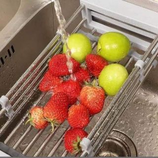 Kệ inox hát bồn rửa chén