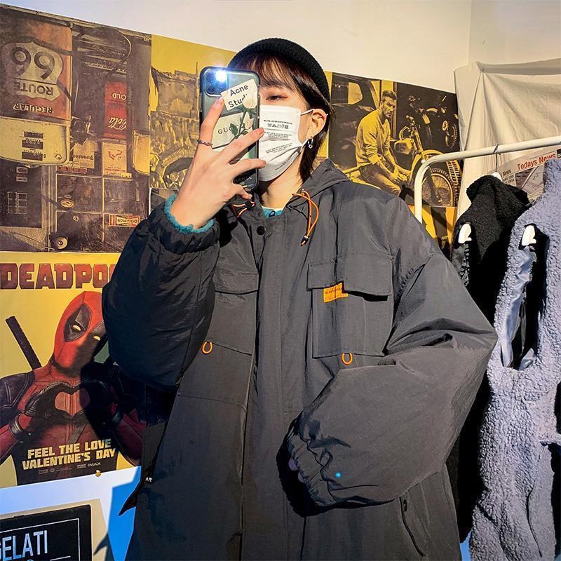 Áo Khoác Kaki 3 Lớp, Áo Khoác Đôi Nam Nữ Unisex Siêu Ấm Kiểu Dáng Hàn Quốc Đơn Giản Cực Hót | BigBuy360 - bigbuy360.vn