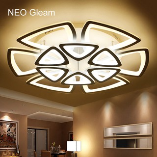 Đèn Ốp Trần Tam giác 12 cánh YAT034