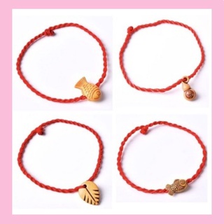 Vòng tay chỉ đỏ may mắn, vòng tay handmade