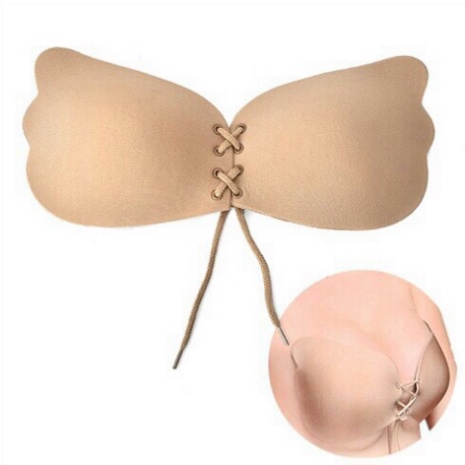 Áo Ngực Dán Cánh Tiên Dây Rút Tạo Khe helenaroom 290