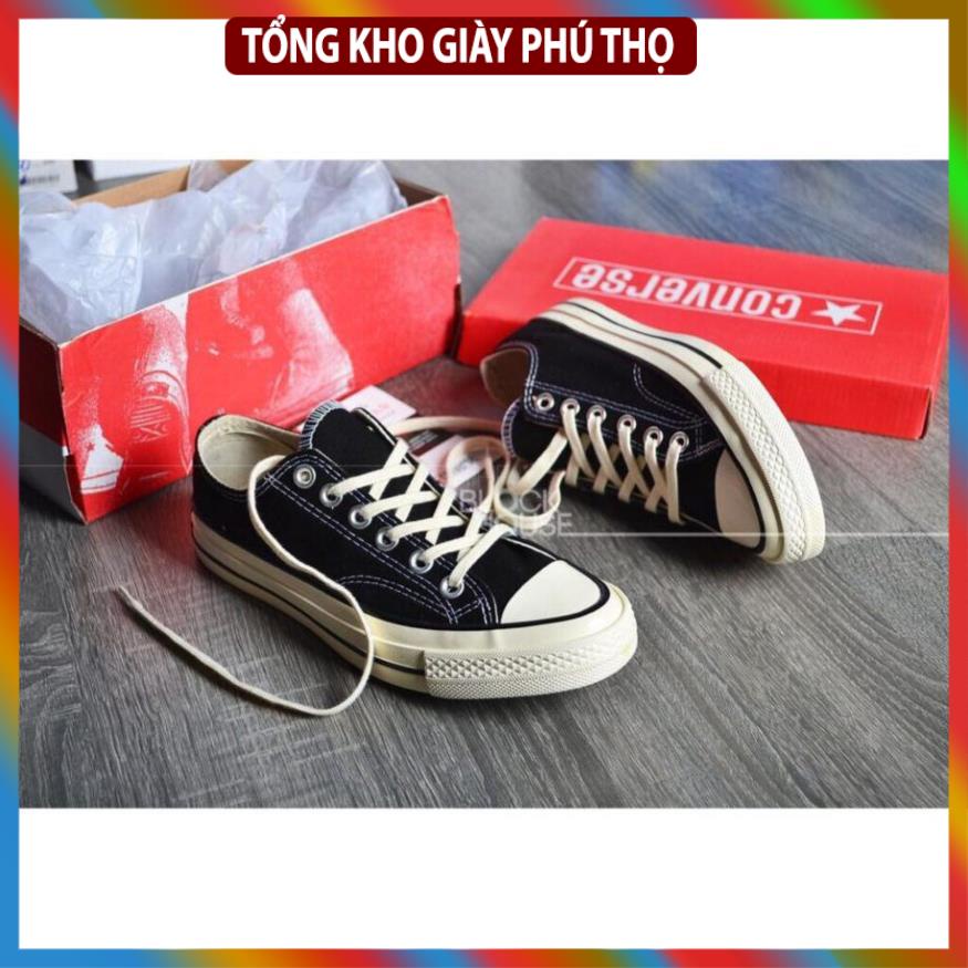Giày Thể Thao CV Classic Màu Đen ⚡️FULL BOX BILL⚡️ giày sneaker Cv basic nam nữ siêu hot dễ phối đồ 2021