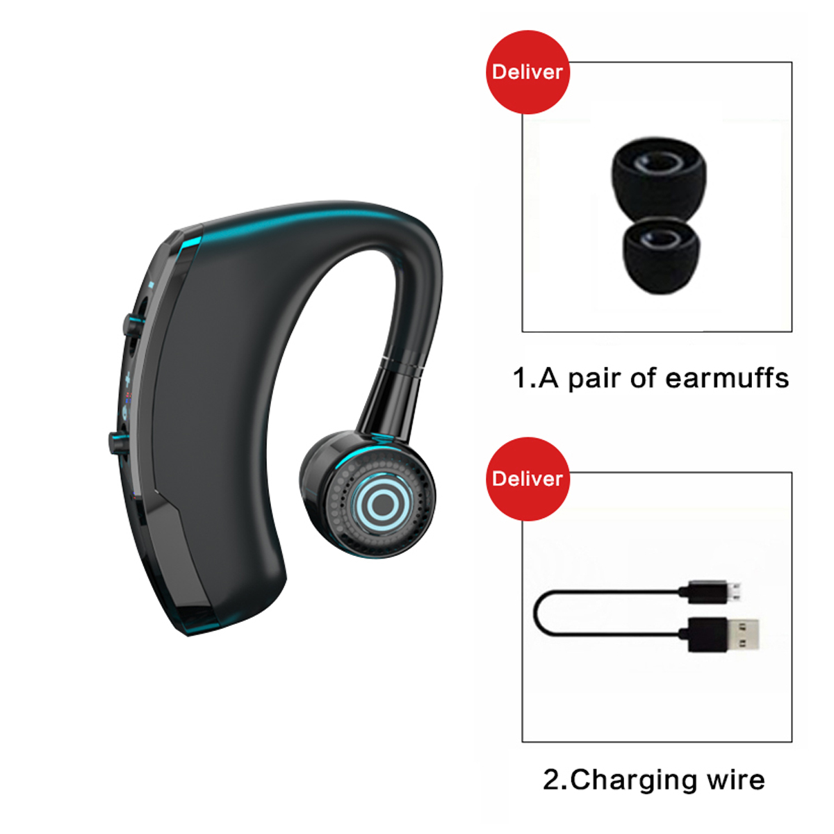 Tai Nghe Bluetooth 5.1 V9 Không Dây Cho Điện Thoại | BigBuy360 - bigbuy360.vn