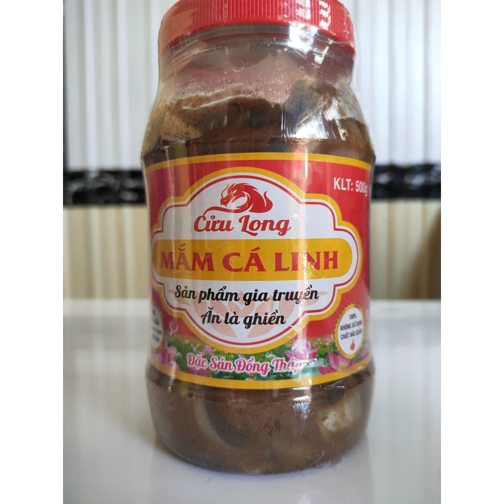 MẮM CÁ LINH CỬU LONG 500GR