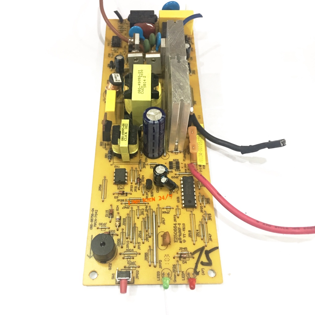 Bo Mạch Bộ Lưu Điện UPS Chuyển Nguồn 12V Lên 220VAC Santak TG500 Chế Inverter