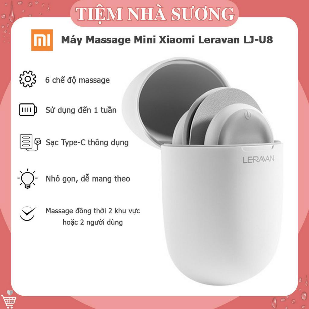 Máy massage cổ vai gáy Leravan LJ-U8 - Massage xung điện giúp lưu thông khí huyết - Giảm đau nhức mệt mỏi nhanh chóng