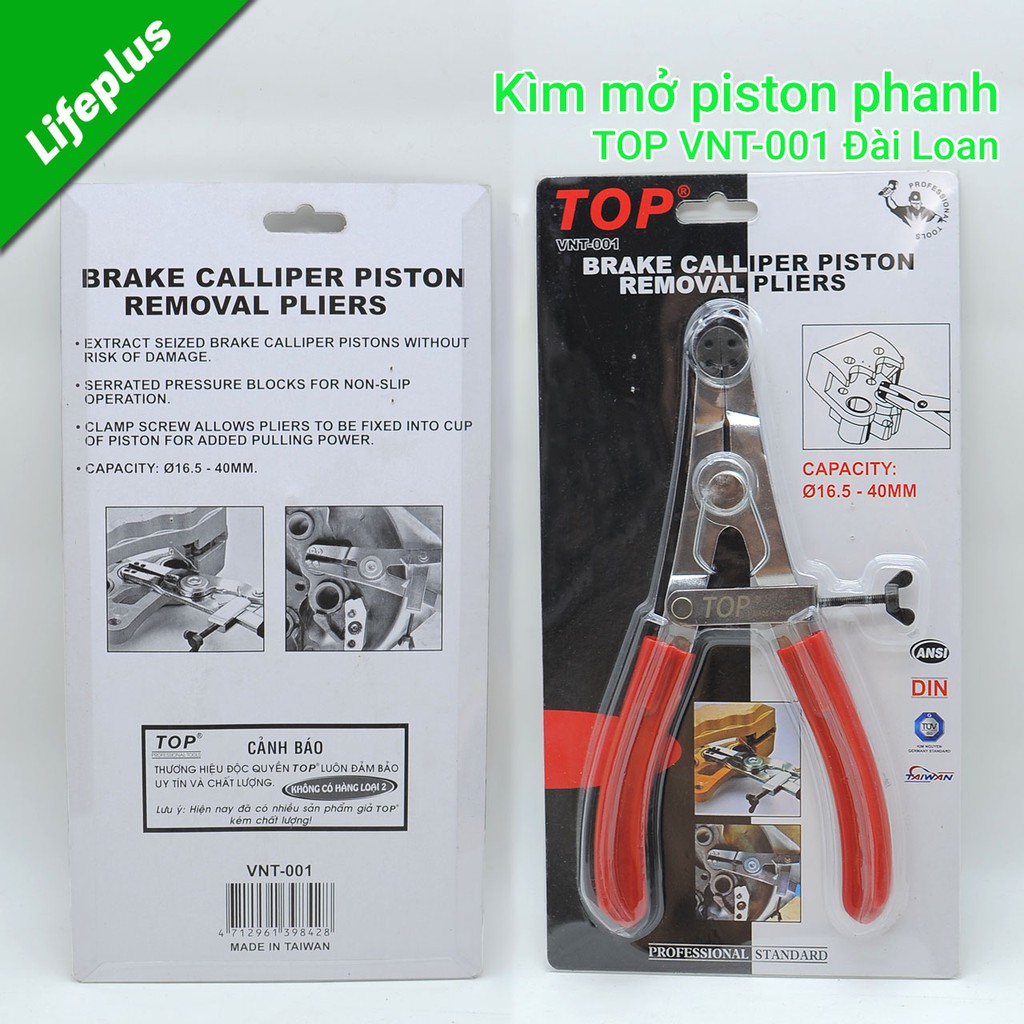 Kìm mở Piston phanh TOP VNT-001 nhập khẩu Đài Loan