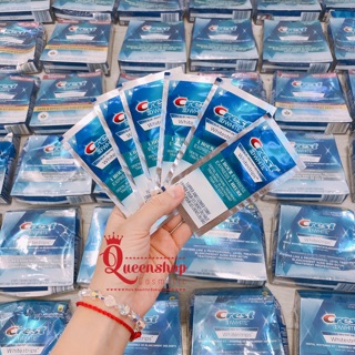 Miếng dán trắng răng 3D white Crest