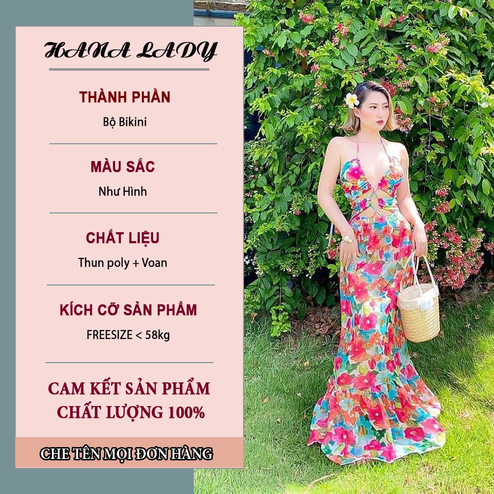 Bikini, Bộ đồ bơi đi biển nữ 2 mảnh cao cấp B132