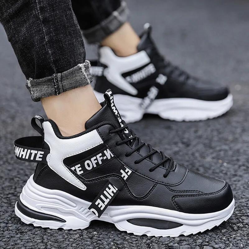 Giày Thể Thao Cổ Cao Thời Trang Mùa Hè Phong Cách Hàn Quốc Hàng Mới Dành Cho Nam 2022