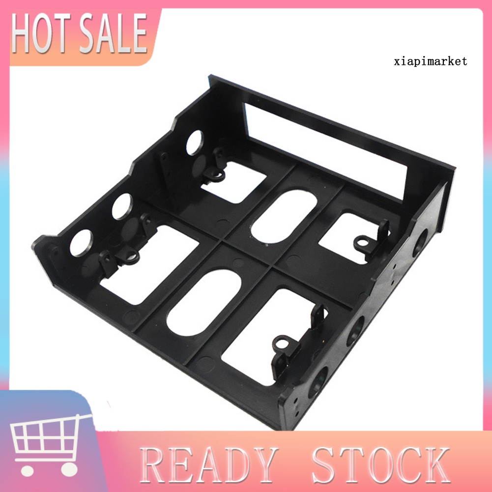 LOP_3.5 to 5.25 Inch Hard Drive Bay Shelf Computer PC Case Adapter Mounting Bracket