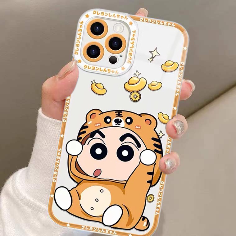 Ốp Điện Thoại TPU Silicon Mềm Trong Suốt Chống Sốc In Họa Tiết Dễ Thương Cho iPhone 13 12 Mini 11 10 Pro XS Max X XR 8 7 6 6S Plus