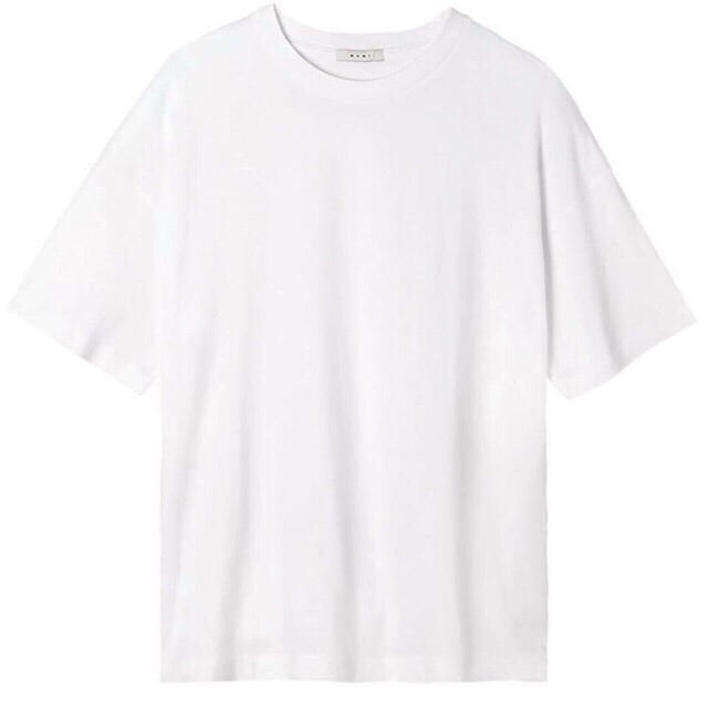 ÁO TEE OVERSIZED BASIC TRẮNG ĐEN UNISEX | BigBuy360 - bigbuy360.vn