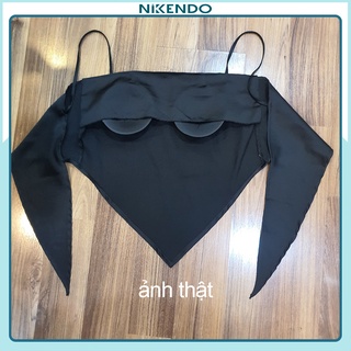 Áo Yếm 2 dây Lụa Có Mút Ngực Nikendo YL1