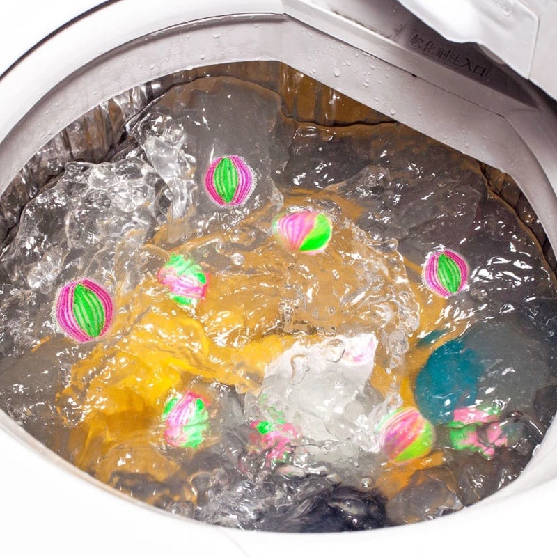 Dụng Cụ Bóng Hỗ Trợ Giặt Quần Áo Với Thiết Kế Nhỏ Gọn Tiện Dụng