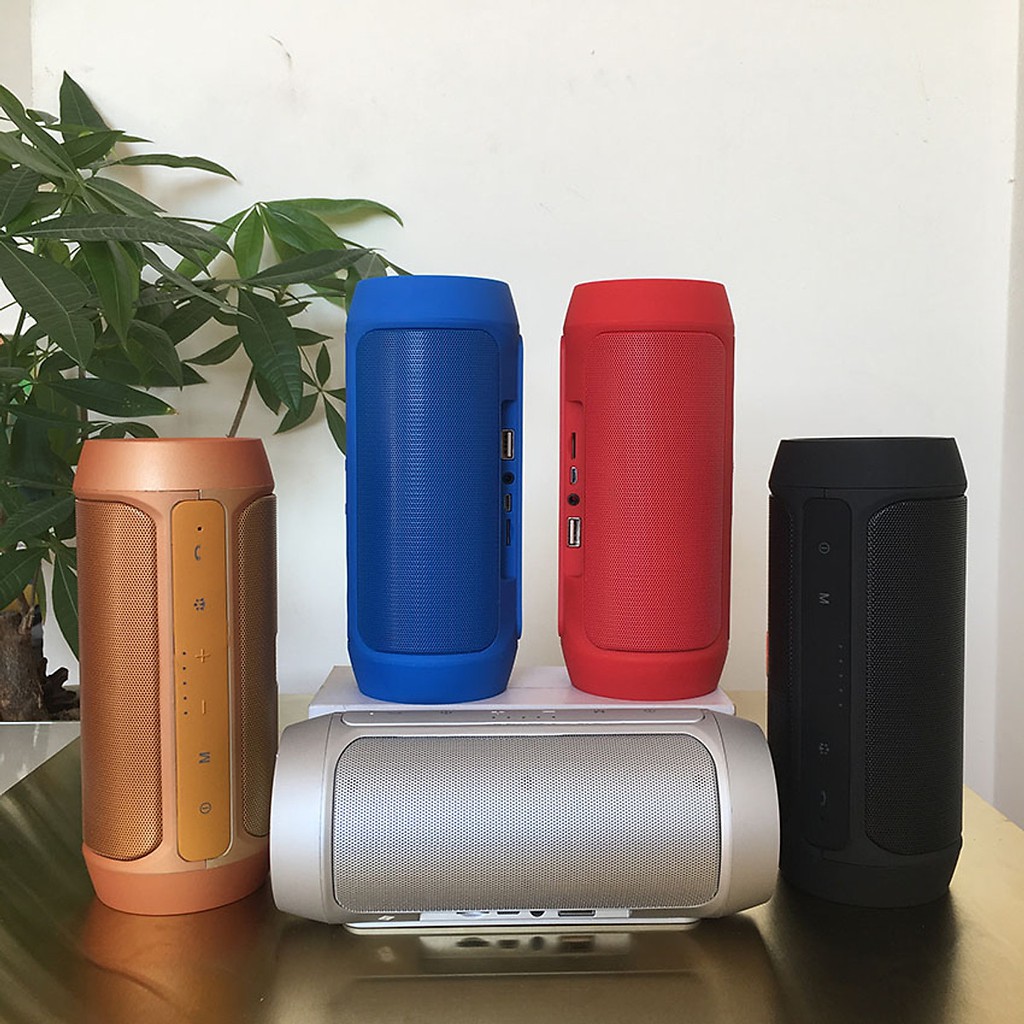 Loa bluetooth Charge2+ loa nghe nhạc kiêm sạc dự phòng Âm thanh sống động , USB, Thẻ nhớ TF, AUX