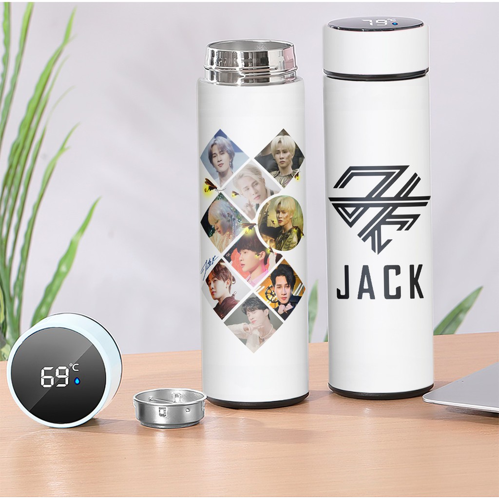 Bình Giữ Nhiệt Jack Lõi INOX (có đèn báo nhiệt độ)