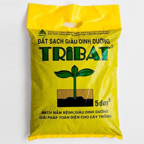  Đất sạch Tribat giàu dinh dưỡng 5dm3