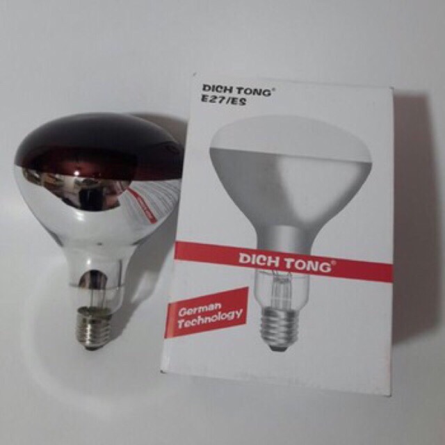 Bóng úm gà dành sưởi ấm gia súc, gia cầm 45W, 75W, 100W, 150W, 175W, 200W, 250W | BigBuy360 - bigbuy360.vn